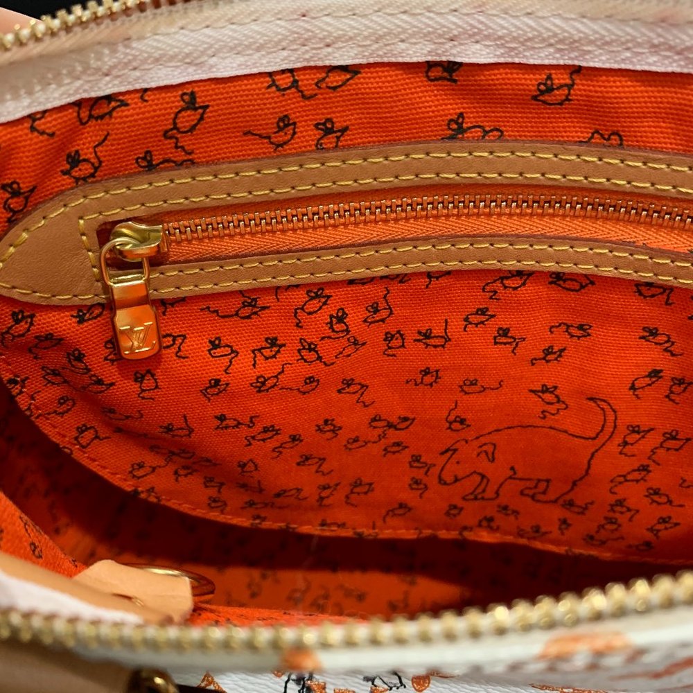 ❌EXCLUSIVE Louis Vuitton Catogram Speedy White Bag - Picture 11 of 14